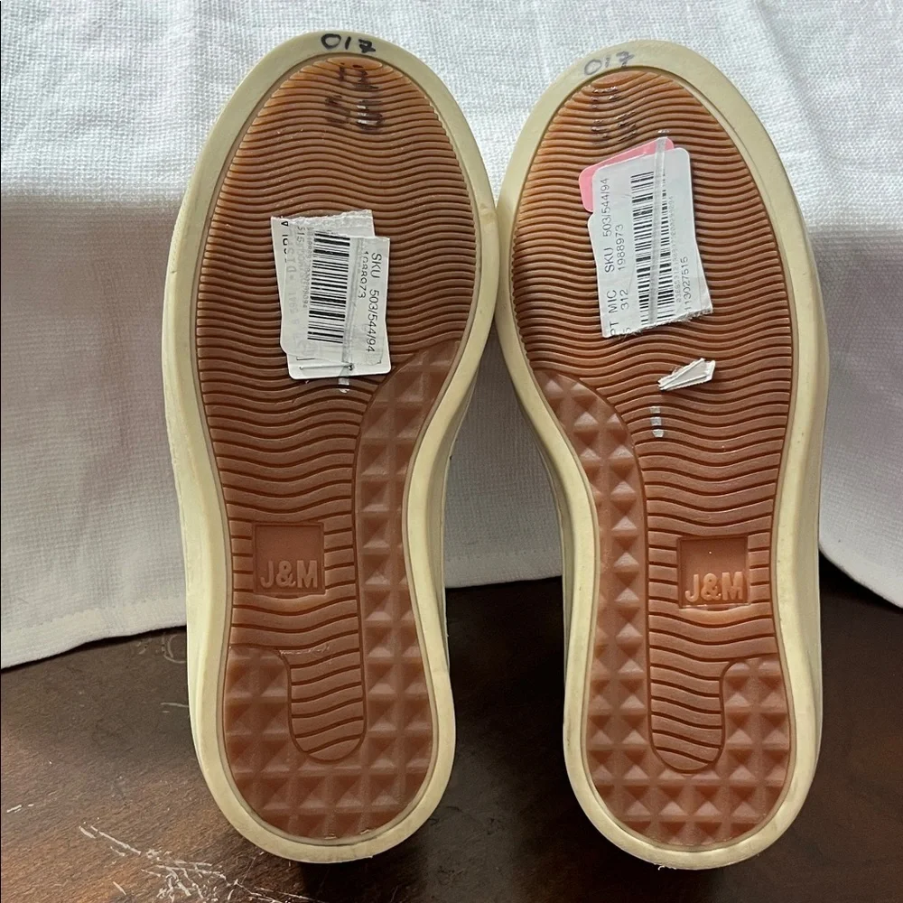 Johnston & Murphy Tan Leather Slip-On Loafers